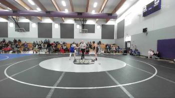 Boys 115 lbs Quarterfinal - Brodie Henderson, Orland Boys vs Isaac Wallace, Foothill Boys