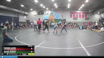 55 lbs Round 1 - Tanner James, Team Bear Wrestling vs Blaze Murray, Team Bear Wrestling