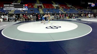 157 lbs Cons. Sub-rd Of 16 - Michael Craft, NJ vs Tyler Harrill, NE