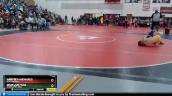 132 lbs Cons. Round 5 - Winsten Nienhaus, New Ulm Area vs Brayden Ness, Sauk Rapids-Rice