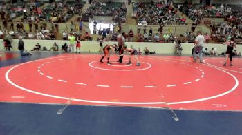 90 lbs Quarterfinal - MaKenna Puckett, Georgia vs Preston Pas, North Paulding Takedown Club