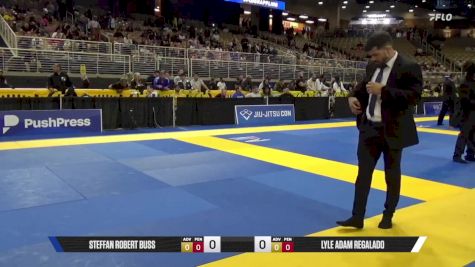Lyle Adam Regalado vs Steffan Robert Buss 2025 Pan Jiu Jitsu IBJJF Championship