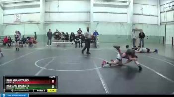 84 lbs Round 2 (8 Team) - Keegan Bassett, Dynasty Crusaders vs Phil Gianatasio, Edge