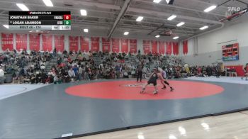 126 lbs Champ. Round 1 - Logan Adamson, Conifer vs Jonathan Baker, Pagosa Springs