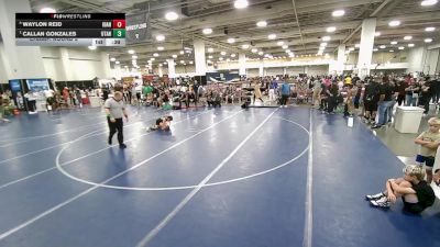 53 lbs Champ. Round 3 - Callan Gonzales, Utah vs Waylon Reid, Idaho