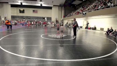45 lbs Semis (4 Team) - Louden Anderson, DGF vs Everly Larson, Worthington