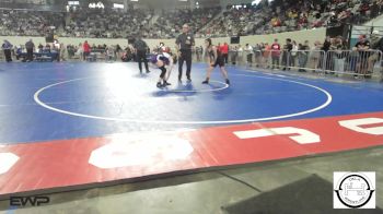 120 lbs Round Of 64 - Anjelica Martineau, Broken Arrow Girls Junior High vs Alexis Bishop, Bristow