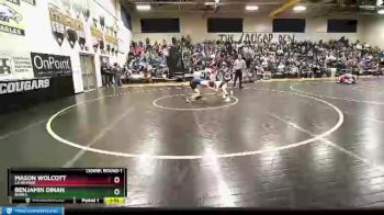 106 lbs Champ. Round 1 - Benjamin Dinan, Banks vs Mason Wolcott, La Grande