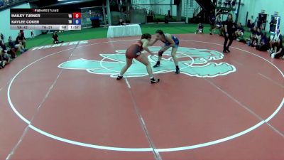 125 lbs Hailey Turner, Virginia vs Kaylee Coker, Tennessee