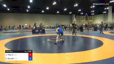 57 kg 5th Place - Jesse Ybarra, Hawkeye Wrestling Club vs Eric Barnett, Wisconsin RTC