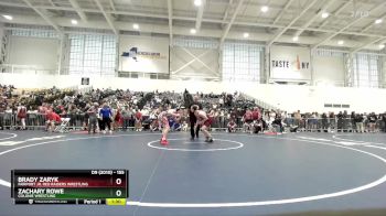 155 lbs Champ. Round 1 - Zachary Rowe, Colonie Wrestling vs Brady Zaryk, Fairport Jr. Red Raiders Wrestling