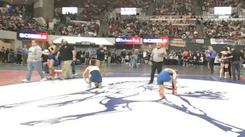 G - 140 lbs 5th Place Match - Lexi Harms, Custer Co. (Miles City) (Girls) vs Addison Clixby, Missoula Big Sky / Loyola Sacred Heart (Girls)