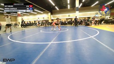105 lbs Consolation - Sky Nelms, 3F Wrestling vs Minha Castillo, Vici Wrestling Club