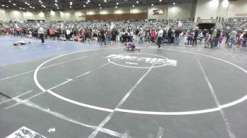 100 lbs 5th Place - Yousuf Abdullah, Alpha Dawg vs Levi Biddle, Lassen Wrestling Association