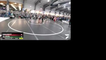 120 lbs Cons. Round 3 - Kal Nguyen, Grapevine Wrestling Club vs Logan Sieracki, Spartan Mat Club