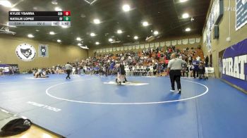 190 lbs Quarterfinals (16 Team) - Kylee Ybarra, Corcoran vs Natalie Lopez, Golden Valley