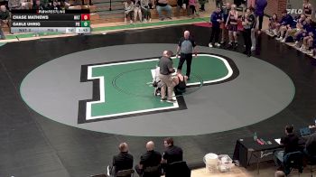 120 lbs Quarterfinals (8 Team) - Gable Uhrig, Pierre T.F. Riggs vs Chase Mathews, Watertown