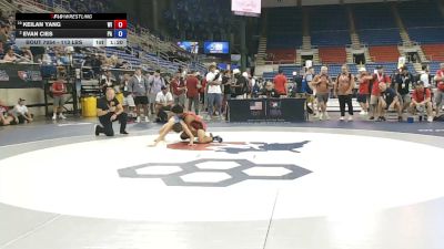 113 lbs Cons. Semis - Keilan Yang, Wisconsin vs Evan Cies, Pennsylvania