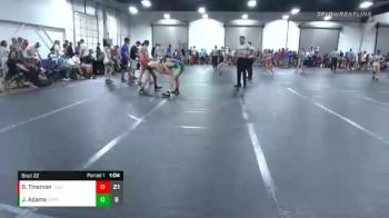 96 lbs Round 6 (8 Team) - Griffin Tinsman, TDWC vs Jake Adams, D3PRIMUS