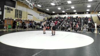 285 lbs Quarterfinal - Justin Bonilla, New Haven vs Lukas Cylwik, Trumbull