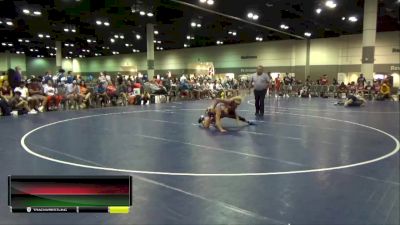 132 lbs Round 2 (6 Team) - Brandon Austin, Land O` Lakes vs Ivan Lopez, Storm Wrestling Black