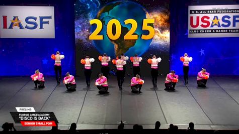 Foursis Dance Academy - "Disco is Back" [2025 Senior Small Pom Prelims] 2025 The Dance Worlds