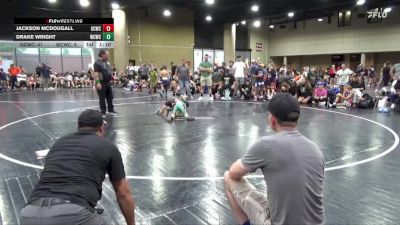 50 lbs Round 3 (6 Team) - Jackson McDougall, Gulf Coast WC vs Drake Wright, Williamson County WC
