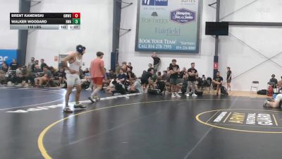 148 lbs Rr Rnd 6 - Brent Kanewski, Gold Medal WC - BHS vs WALKER WOODARD, Roundtree Wrestling Academy - BHS