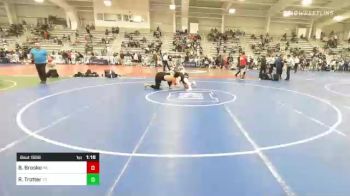 285 lbs Quarterfinal - Bill Brosko, PA vs Rodney Trotter, TX