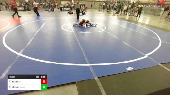 53 lbs Semifinal - Ryder Yates, Delta WC vs Bentley Minder, Governor