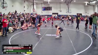 65 lbs Quarterfinal - Jayliannes Hardguittini, Mighty Warriors Wrestling Acad vs Jacob Sivak, C2X