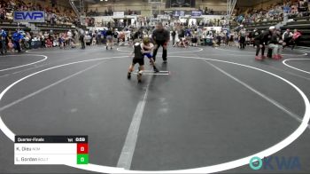 43 lbs Quarterfinal - Kannon Dieu, Team Nomad vs LJ Gordan, Bridge Creek Youth Wrestling