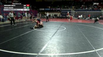 174 lbs Consi Of 8 #1 - Benjamin Smith, Harvard vs Brian Heard, Penn