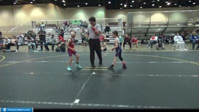 60 lbs Finals (8 Team) - Rock Otter, NBWC vs Teegan Hall, ARES White