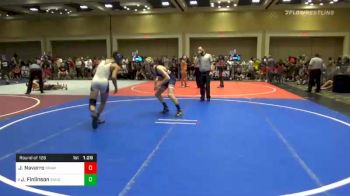 Match - Joey Navarro, Brawley Union High School vs Jacob Finlinson, Sanderson Wrestling Academy