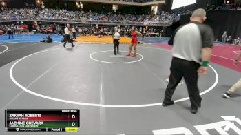 5A 152 lbs Cons. Round 1 - Zakyah Roberts, Dallas Kimball vs Jazmine Guevara, Carrollton Creekview