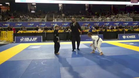 Valentina Adams Monteiro Da Cost vs Kora Elaine Cartwright 2026 Pan Kids Jiu-Jitsu IBJJF Championship
