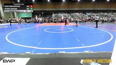 89 lbs Round Of 16 - Arto KHACHATRYAN, Dethrone vs Ryker Leonard, Westshore Wrestling Club