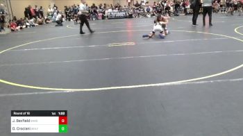 77 lbs Round Of 16 - Jonathan Bexfield, Sanderson Wr Acd vs Dominic Crociani, Wolf Den