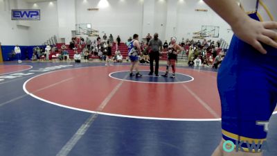 120 lbs Semifinal - Brandon Bogle, Noble Takedown Club vs Landon Achziger, Choctaw Ironman Youth Wrestling