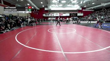 145 lbs Cons. Round 4 - Sunshine Clark, Ukiah vs Ema Vasquez, Clear Lake