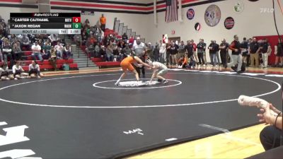 132 lbs Semifinal - Carter Cajthaml, NH/TV vs Jaxon Regan, Waukon