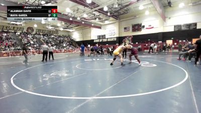 235 lbs Cons. Round 4 - Maya Garza, Newbury Park vs Alannah Davis, La Quinta/La Quinta