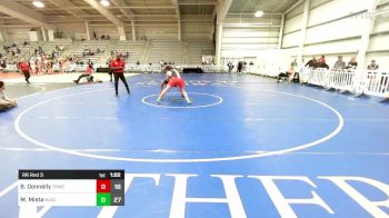 182 lbs Rr Rnd 3 - Brayden Donnelly, Team Nauman White vs Malachi Mista, Black Hive Wrestling Club