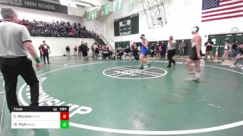 195 lbs Final - Diego Morales, Palm Desert vs Robert Platt, Brawley
