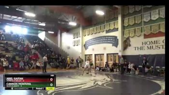 145 lbs Medals - Abel Gaitan, Temecula Valley vs Cannon Montoya, SLAM Academy