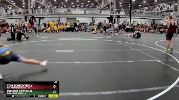 150 lbs Round 2 (8 Team) - Tom Schechterly, Mat Assassins Black vs Michael Ceturlo, Full Circle Green