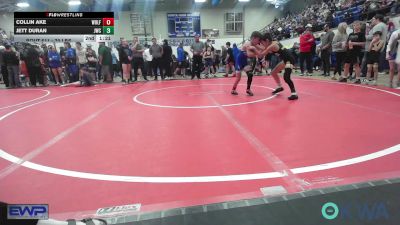 70 lbs Quarterfinal - Collin Ake, Wolfpak Wrestling vs Jett Duran, Jay Wrestling Club