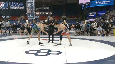 175 lbs Cons. Sub-rd Of 16 - Brady Ritter, Illinois vs Maximus Fortier, West Virginia