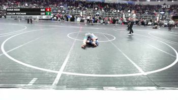 100 lbs Quarterfinal - Evan Heim, Rams WC vs Collin Yocham, Coweta WC